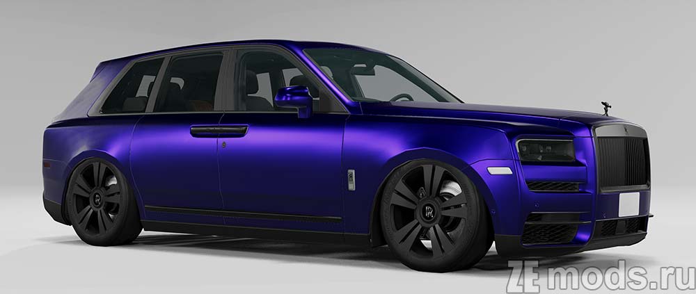 мод Rolls Royce Cullinan для BeamNG.drive