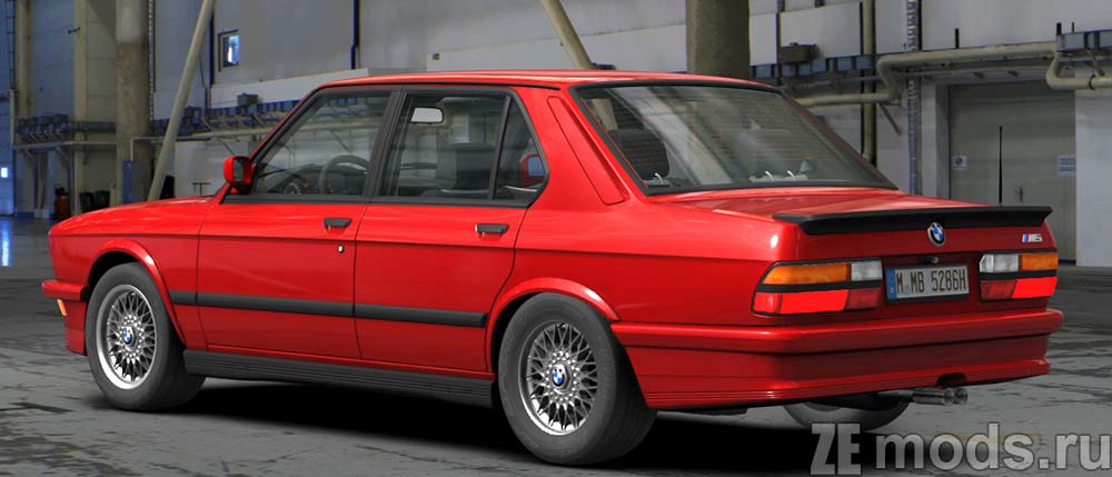 мод BMW E28 M5 для Assetto Corsa