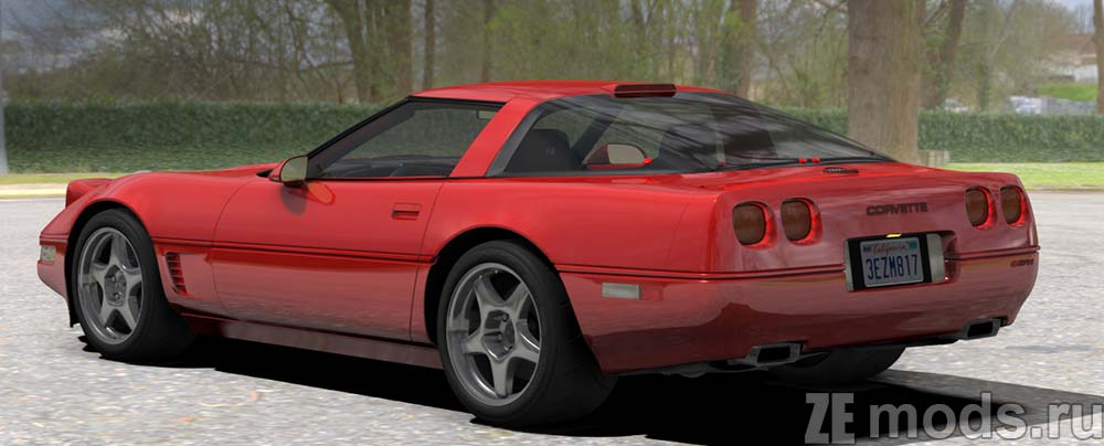 мод Chevrolet Corvette C4 ZR-1 Lingenfelter2 для Assetto Corsa