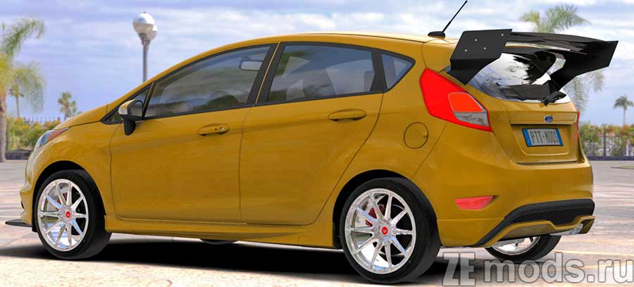 мод Ford Fiesta ST Tuned для Assetto Corsa