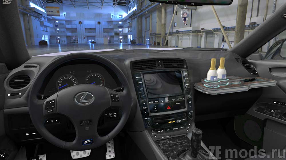 мод Lexus IS-F Aim-Gain Kit для Assetto Corsa