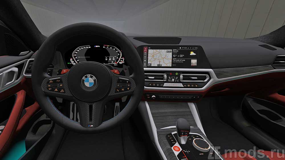 мод BMW M4 Coupe (G82) для City Car Driving
