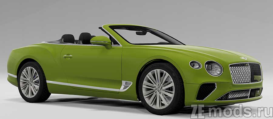 мод Bentley Continental GT для BeamNG.drive