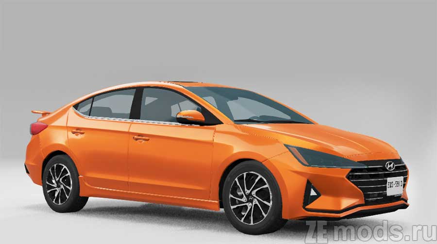 Hyundai Elantra (AD) для BeamNG.drive