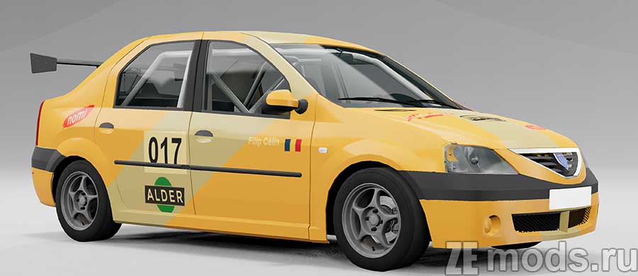 мод Renault Logan для BeamNG.drive