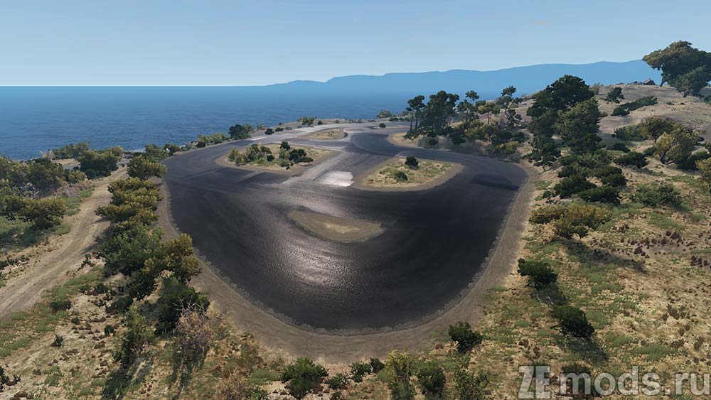 Карта "Small Drift Island" для BeamNG.drive