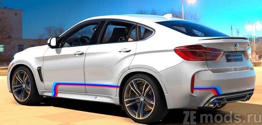 мод BMW X6M 2015 для Assetto Corsa
