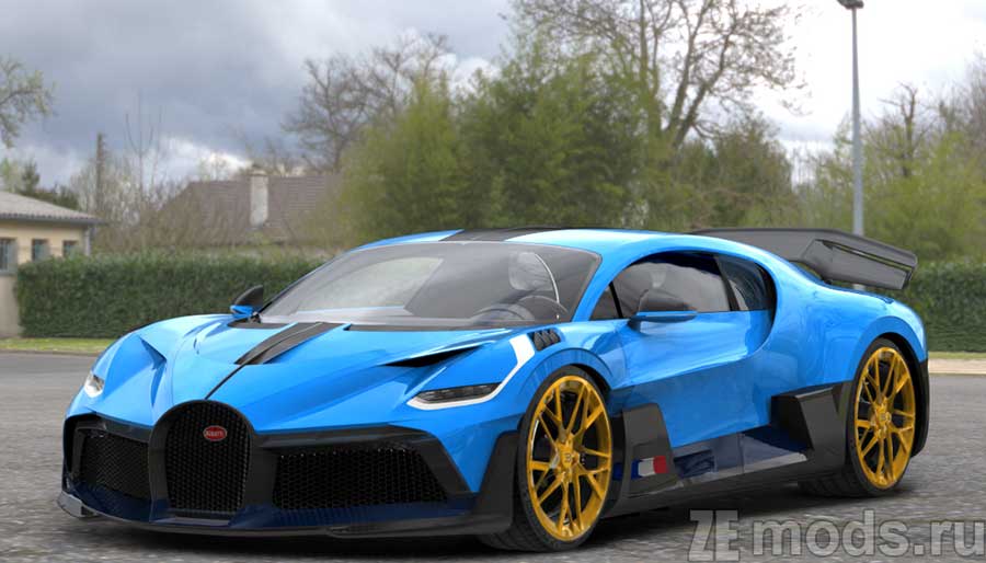 Bugatti Divo для Assetto Corsa