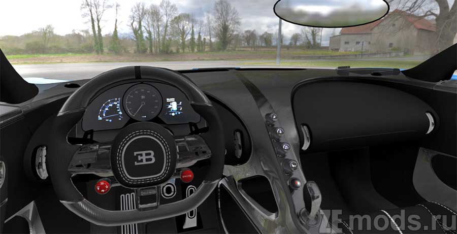 мод Bugatti Divo для Assetto Corsa