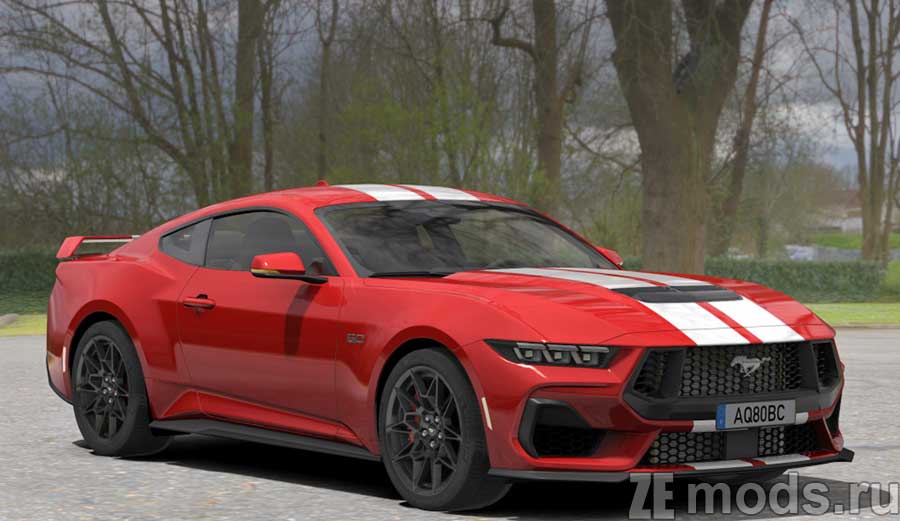Ford Mustang S650 GT 2024 для Assetto Corsa
