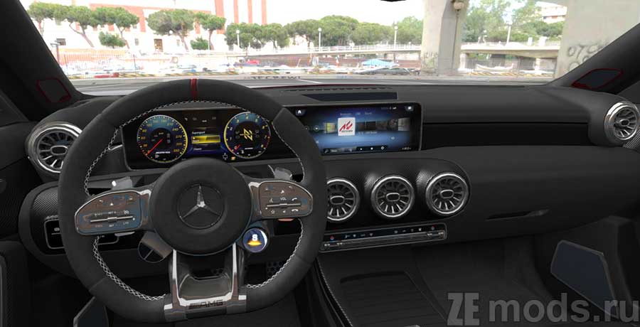 мод Mercedes-Benz A45s Brabus для Assetto Corsa