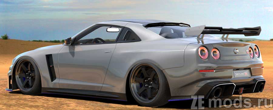 мод Nissan GTR R36 Concept для Assetto Corsa