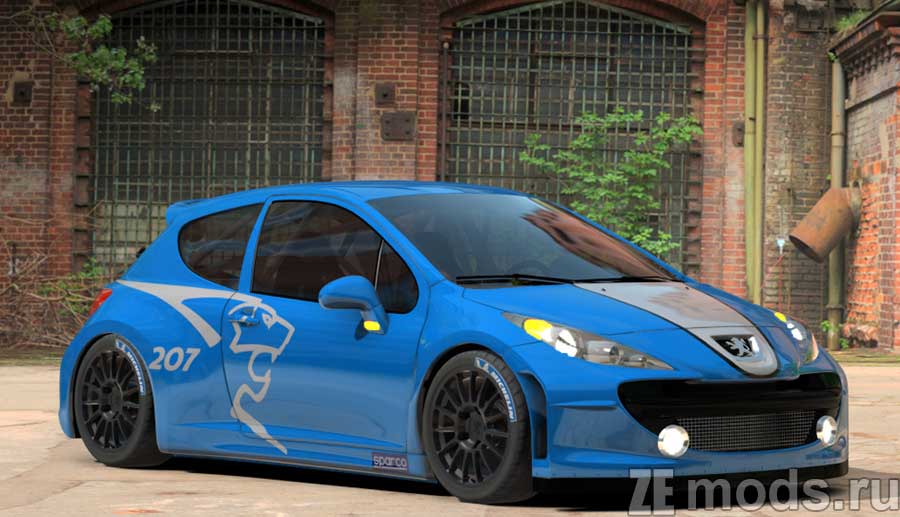 Peugeot 207 Rcup для Assetto Corsa