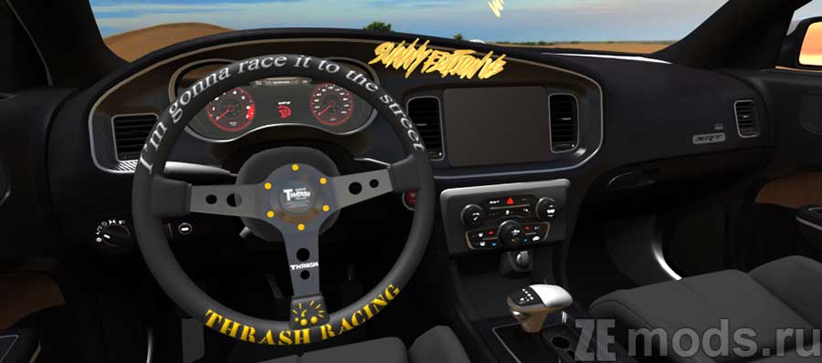 мод WRDZ Dodge Charger SRT Hellcat RedEye Widebody для Assetto Corsa