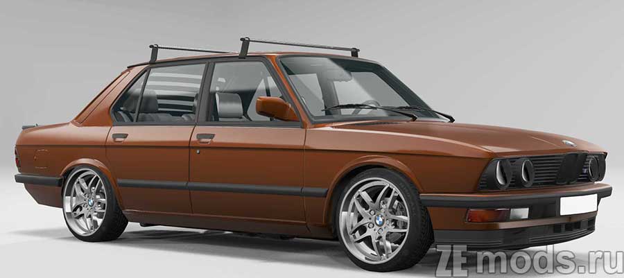 мод BMW 5-series E28 для BeamNG.drive