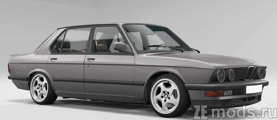 мод BMW 5-series E28 для BeamNG.drive