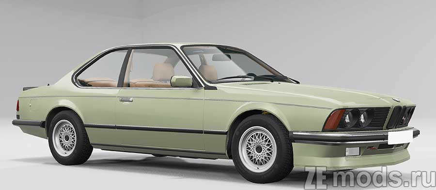 мод BMW 6-Series E24 для BeamNG.drive