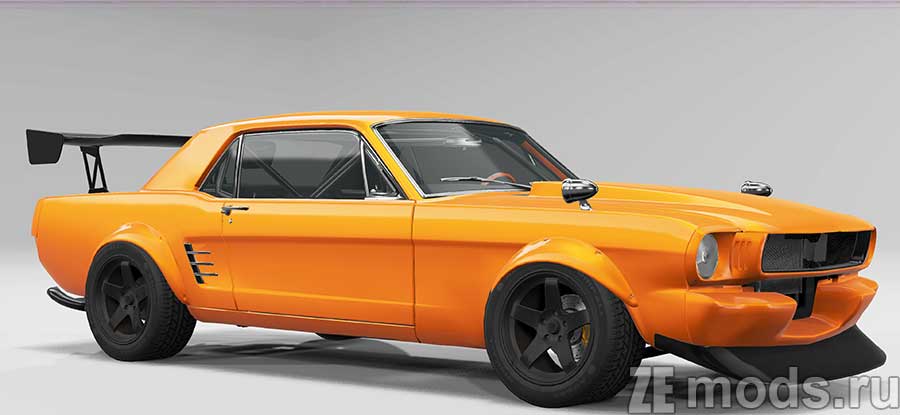 мод Ford Mustang GT 1965 для BeamNG.drive