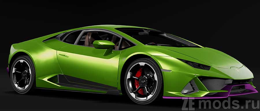 мод Lamborghini Huracan для BeamNG.drive