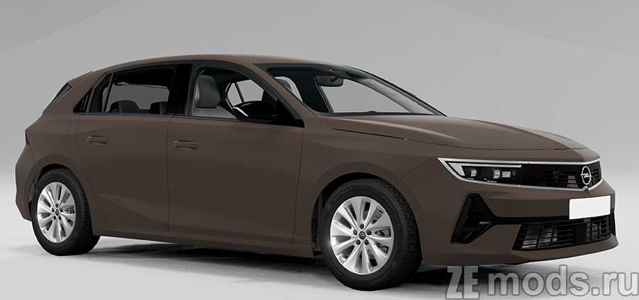 мод Opel Astra L для BeamNG.drive