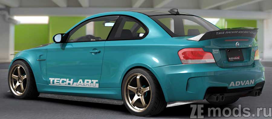 мод BMW 1-Series M Coupe (E82) Street для Assetto Corsa