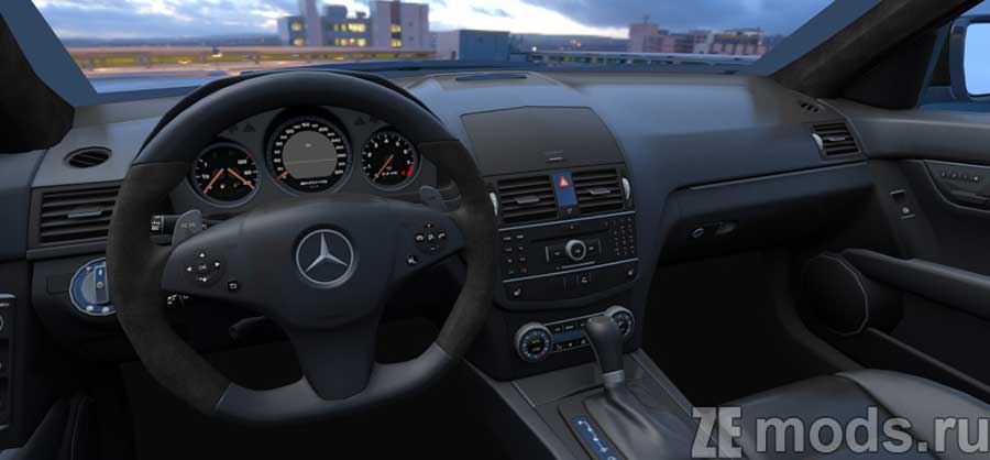 мод Mercedes-Benz C63 AMG W204 Prvvy Spec для Assetto Corsa