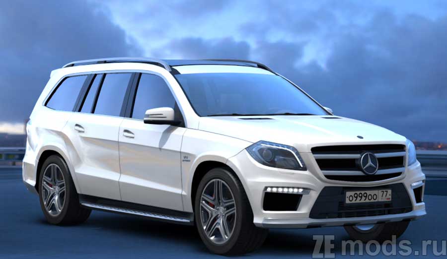 Mercedes-Benz GL63 X166 для Assetto Corsa