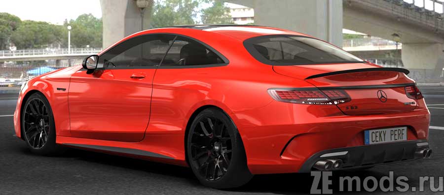 мод Mercedes-Benz S63 Coupe Tuned для Assetto Corsa
