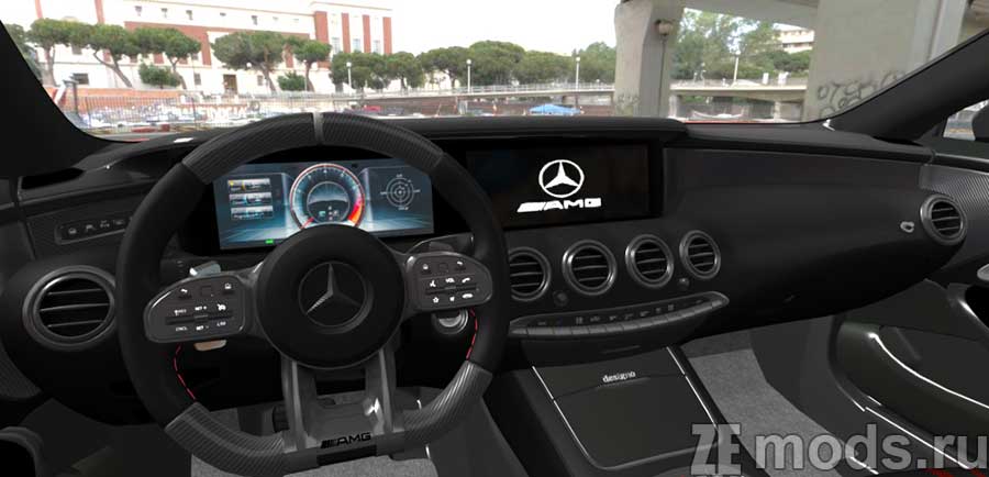 мод Mercedes-Benz S63 Coupe Tuned для Assetto Corsa