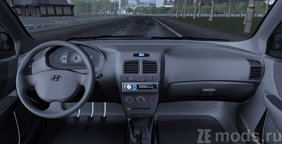 мод Hyundai Accent для City Car Driving 1.5.9.2