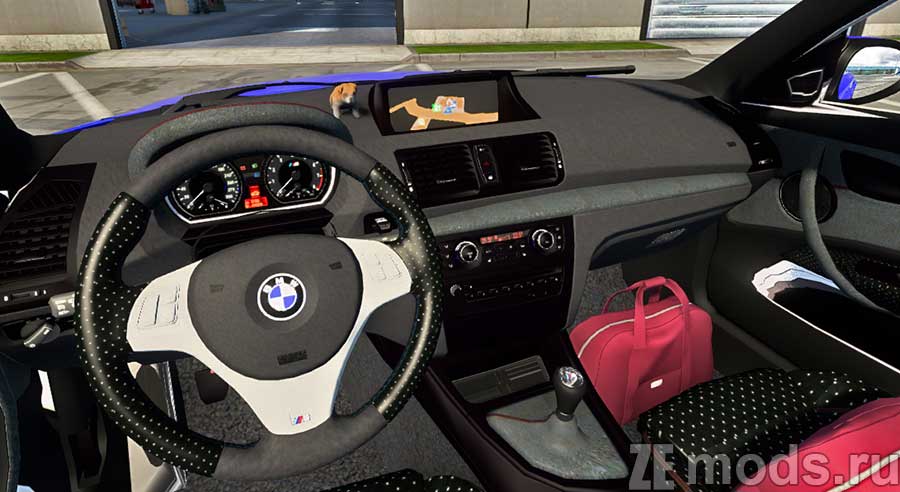 мод BMW 1M E82 для Euro Truck Simulator 2