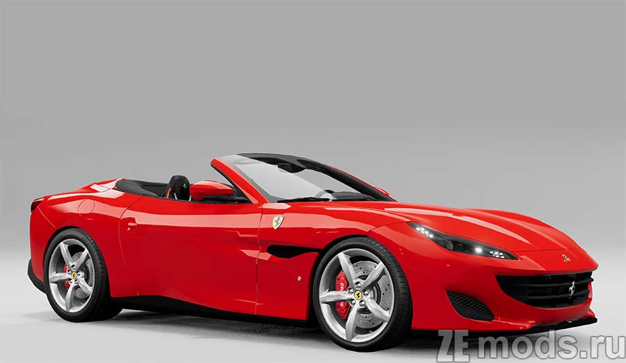 Ferrari Portofino для BeamNG.drive