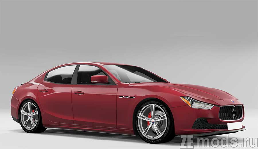 Maserati Ghibli для BeamNG.drive