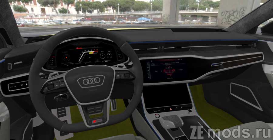 мод Audi RS6 2020 Stage 2 milltek для Assetto Corsa