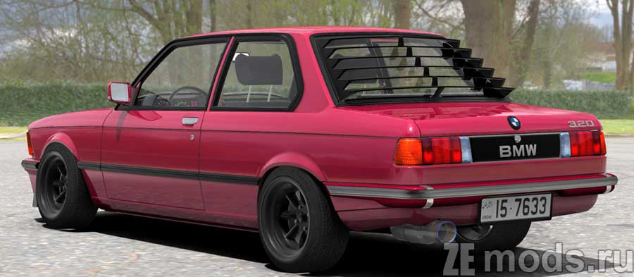 мод BMW E21 v2 для Assetto Corsa