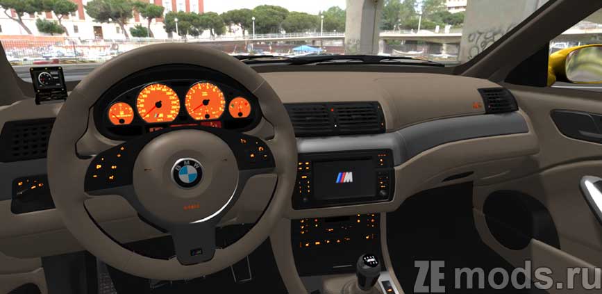 мод BMW M3 E46 Widebody для Assetto Corsa