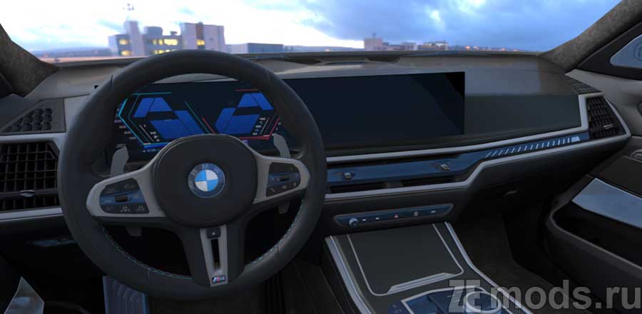 мод BMW X7 M60i 2023 Prvvy Spec для Assetto Corsa