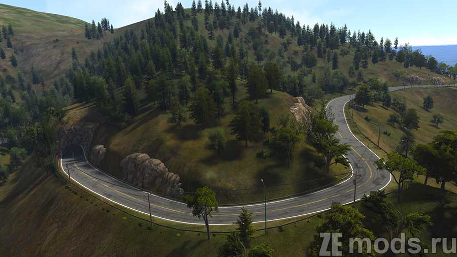 Карта "California Highway" для Assetto Corsa