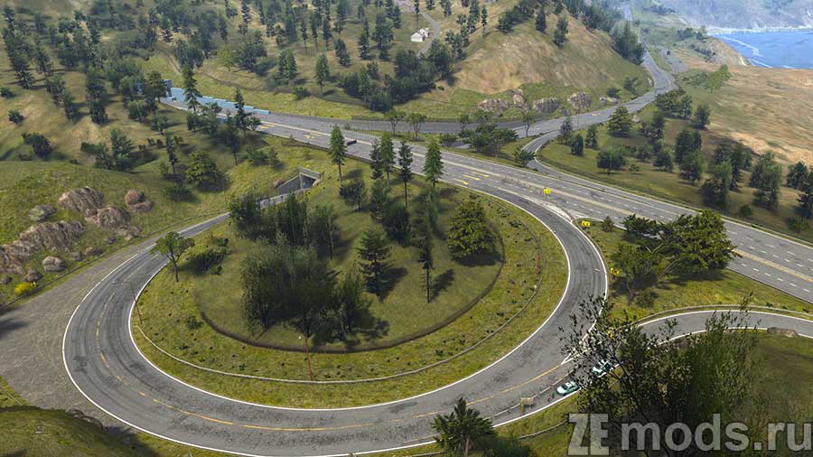 Карта "California Highway" для Assetto Corsa