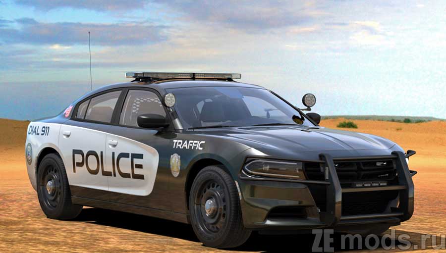 Dodge Charger Police Patrol для Assetto Corsa