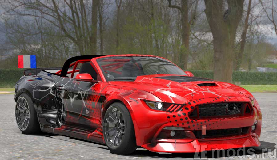 Ford Mustang Cab IDS для Assetto Corsa