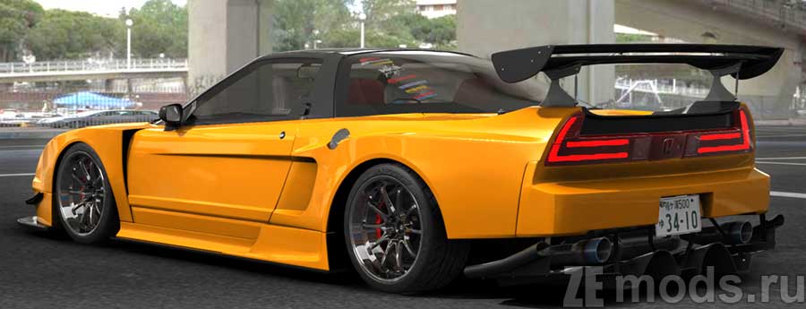 мод Honda NSX-R (K24T) Sorcery Spec GT для Assetto Corsa
