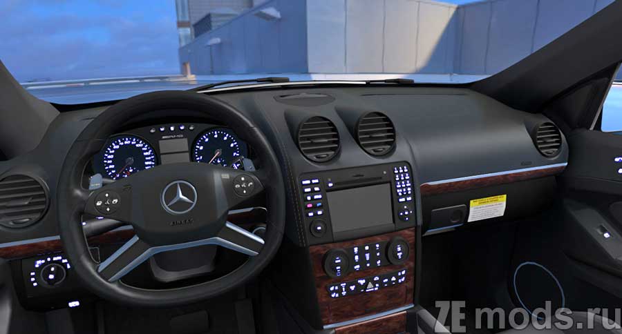 мод Mercedes-Benz ML 63 AMG для Assetto Corsa