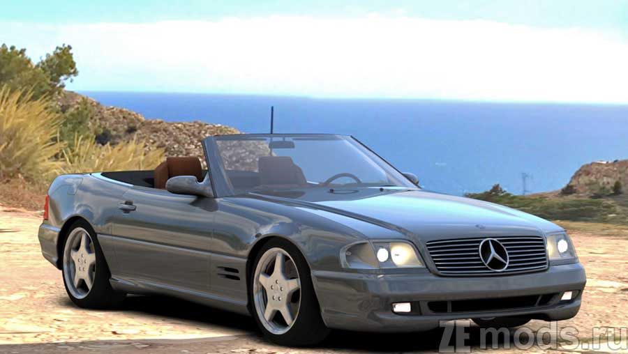 Mercedes-Benz SL500 AMG для Assetto Corsa