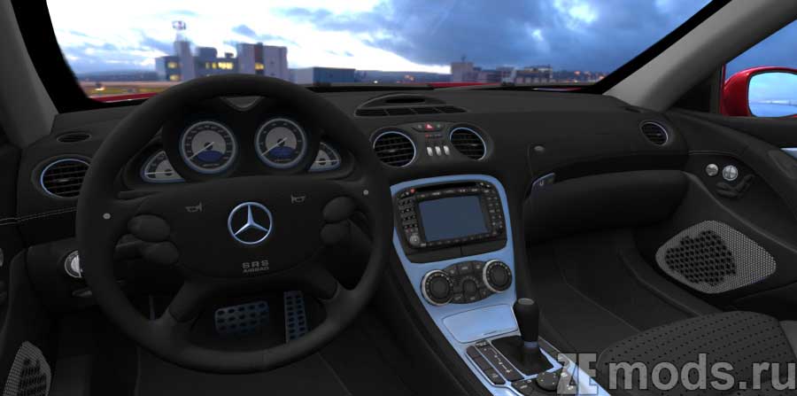 мод Mercedes-Benz SL55 AMG (R230) для Assetto Corsa