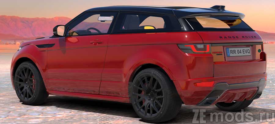 мод Range Rover Evoque S1 Tuned для Assetto Corsa