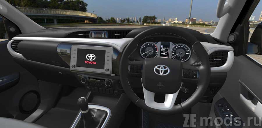 мод Toyota Hilux Revo 2021 MT для Assetto Corsa