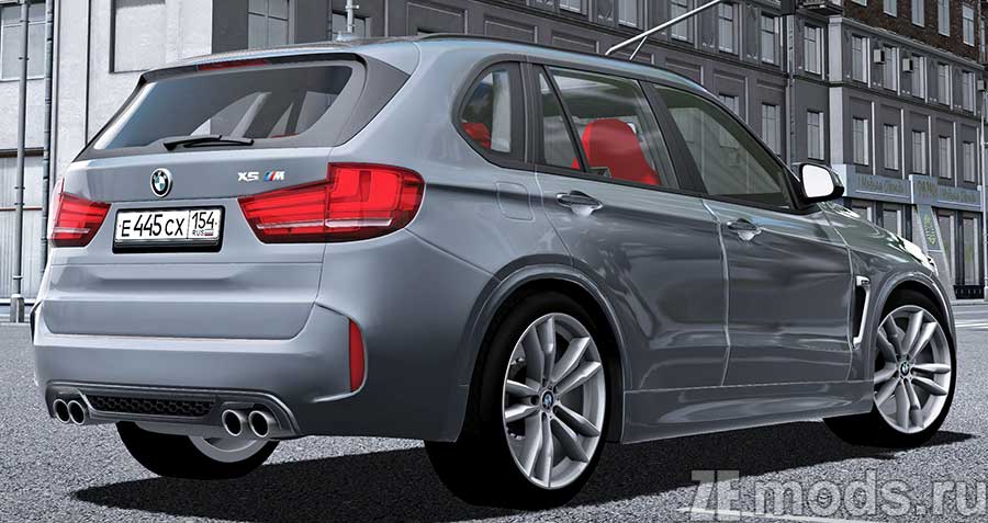 мод BMW X5M F85 для City Car Driving 1.5.9.2