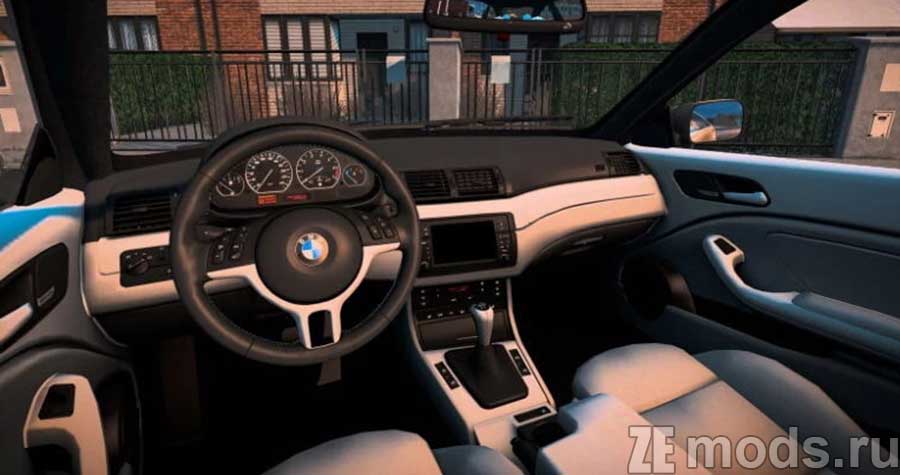 мод BMW 3 Series E46 для Euro Truck Simulator 2