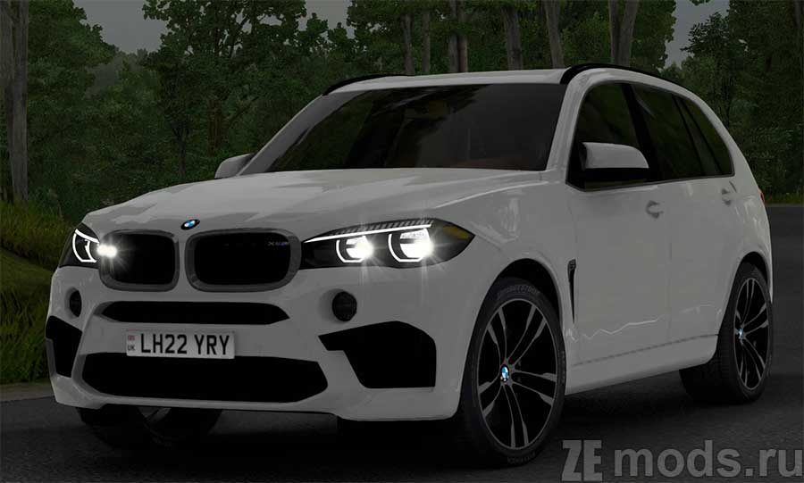 BMW X5M F85 для Euro Truck Simulator 2 (1.47)
